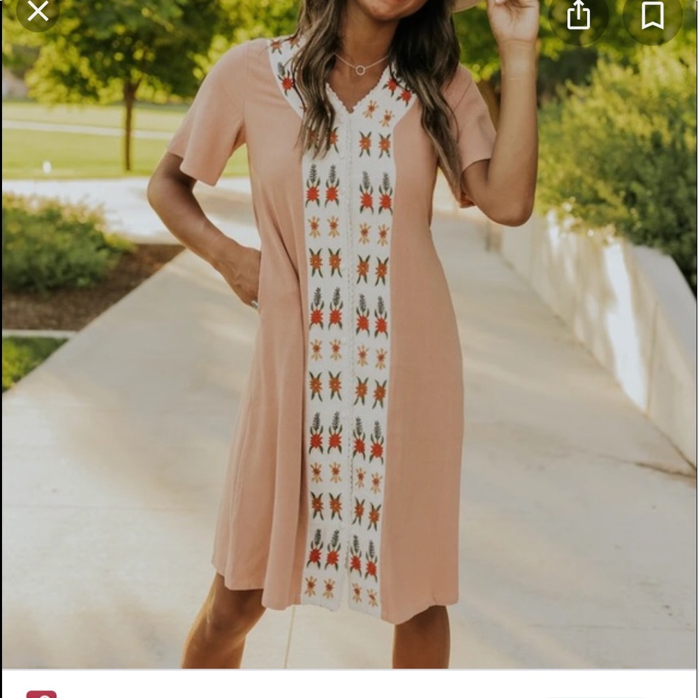 Beautiful embroidered dress